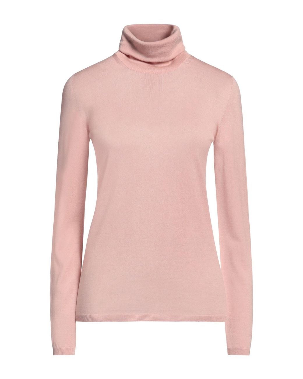 Max Mara Pink Turtleneck
