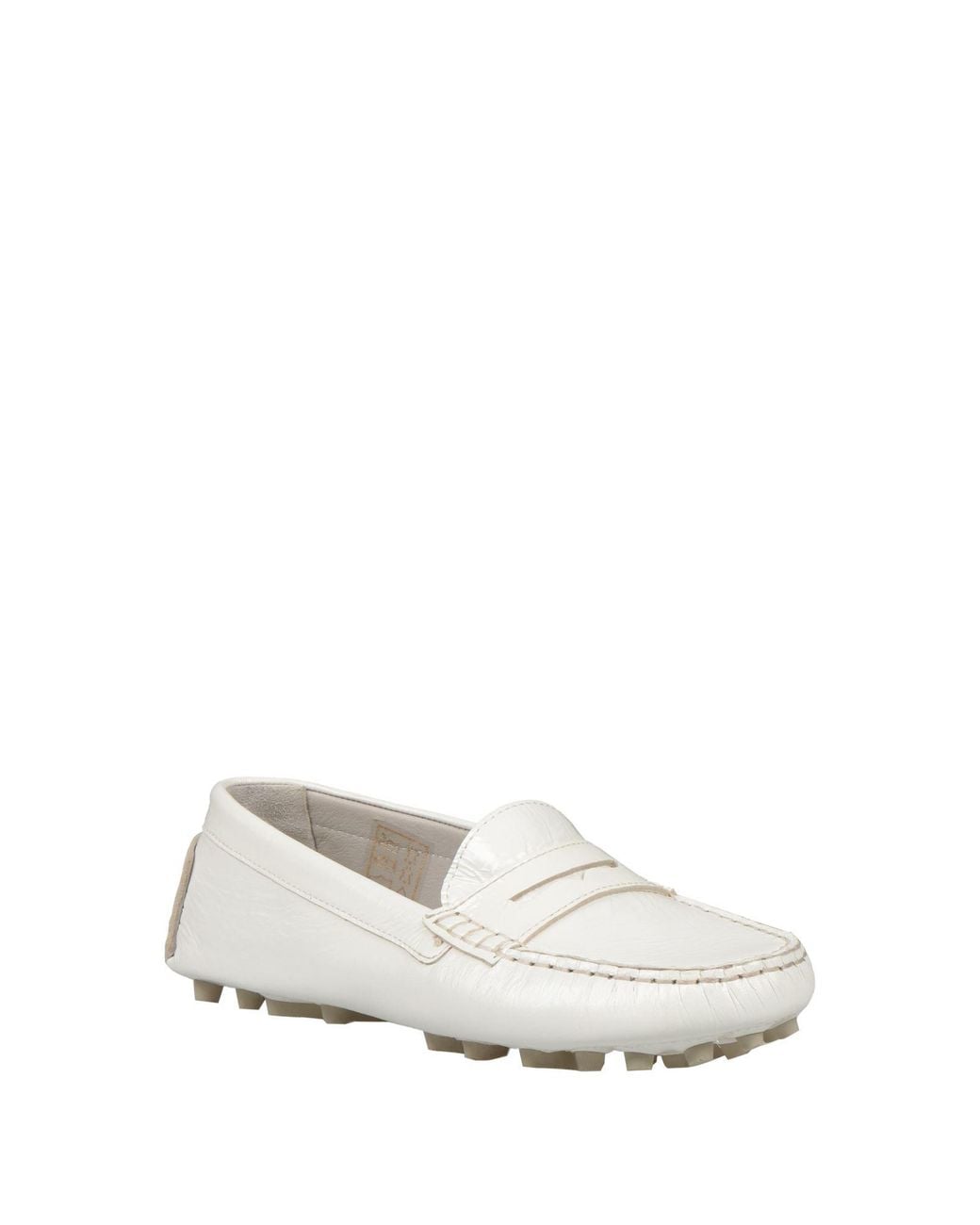 Emanuélle Vee White Loafer