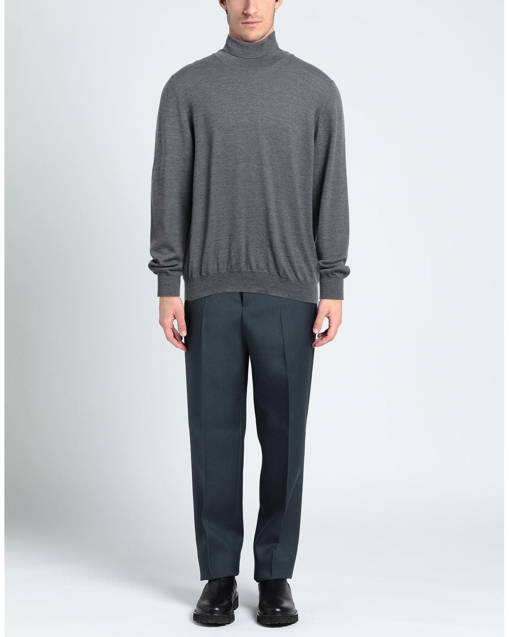 Gran Sasso Gray Turtleneck for men
