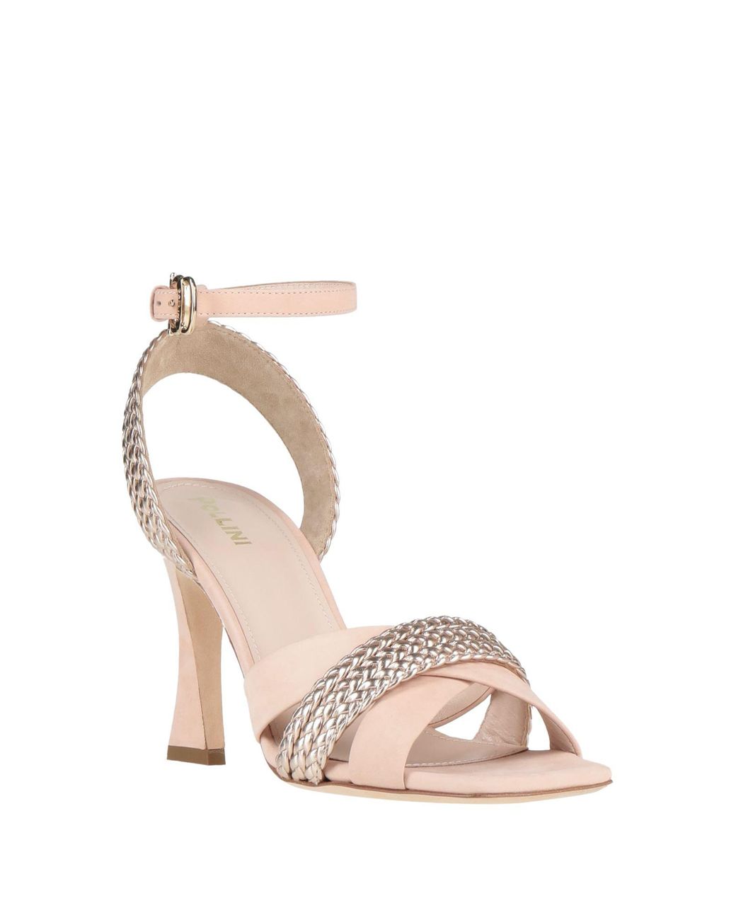Pollini Pink Sandals Leather