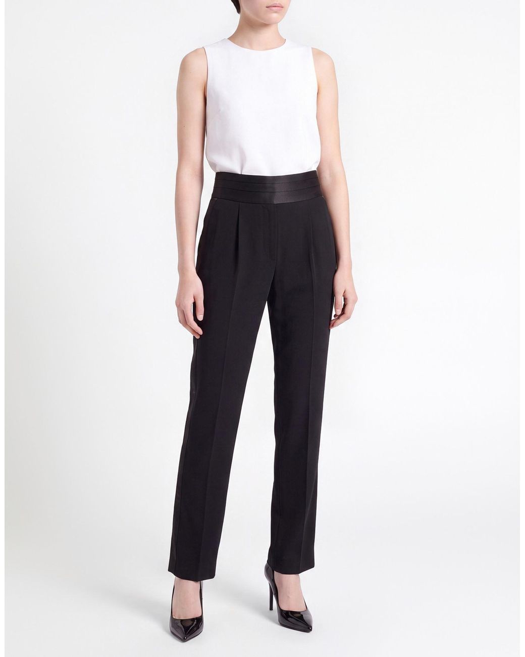 REVISE CONCEPT Black Pants Polyester, Elastane