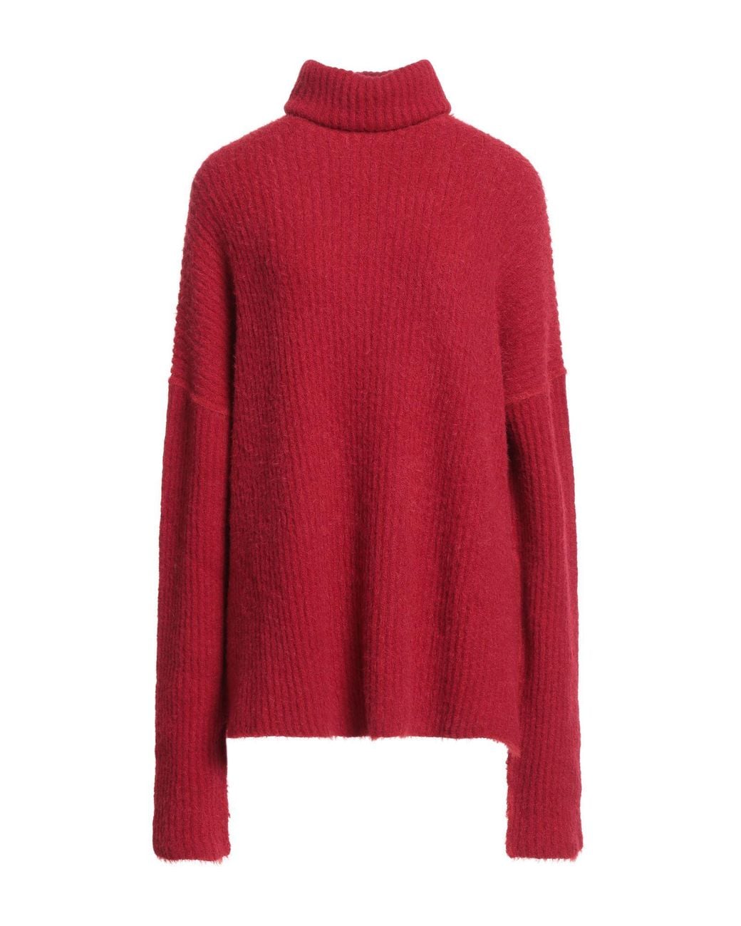 Uma Wang Red Rollkragenpullover