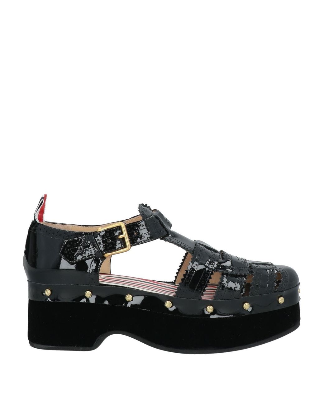 Thom Browne Black Sandale
