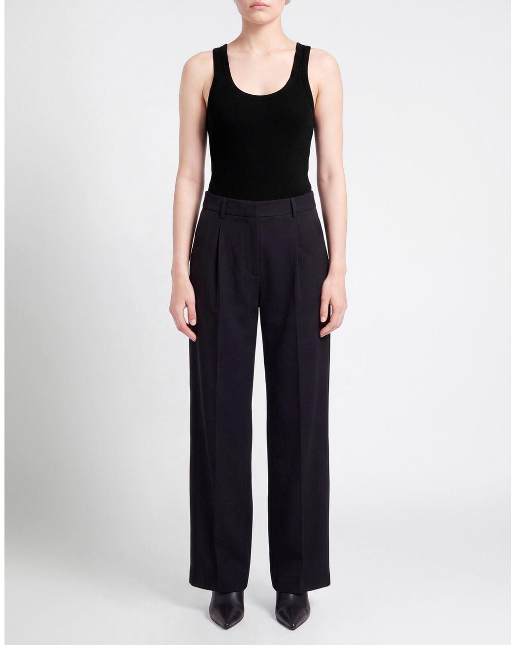 Agolde Black Bodysuit Viscose, Polyester, Elastane