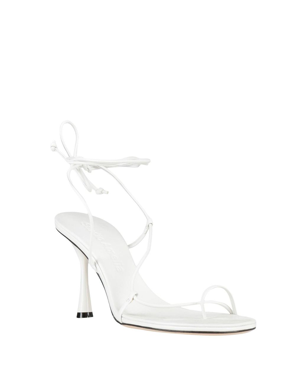 STUDIO AMELIA White Thong Sandal