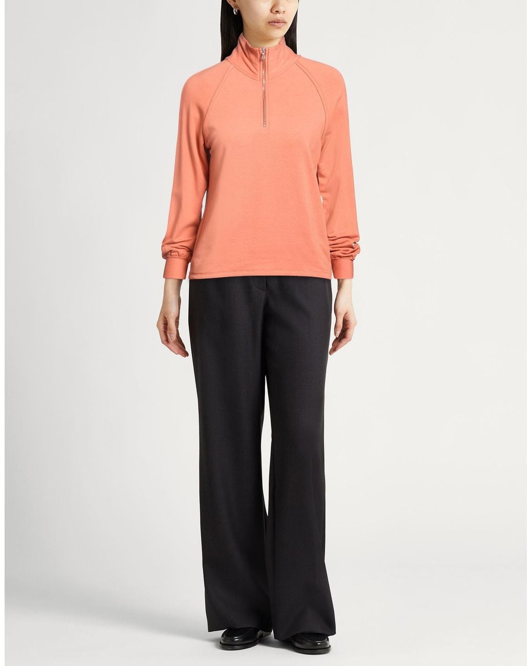Majestic Filatures Pink Sweatshirt Viscose, Elastane