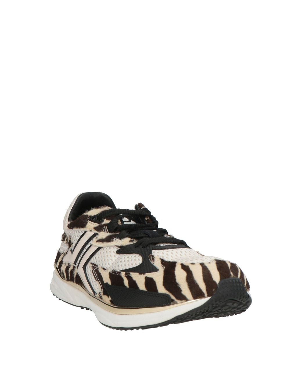 Lanvin White Sneakers Polyester, Goat Skin, Nylon