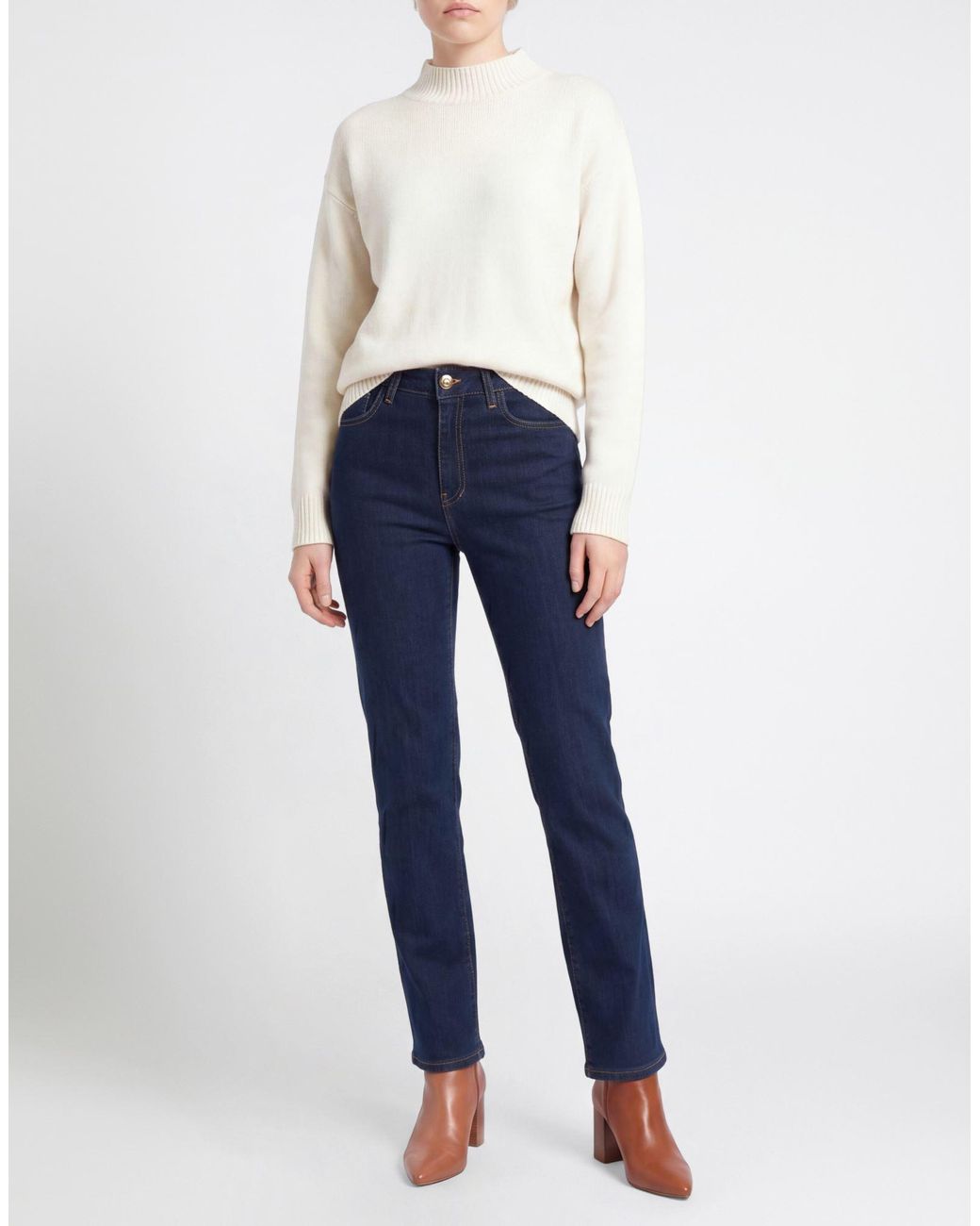 Shaft Blue Jeans Cotton, Elastane