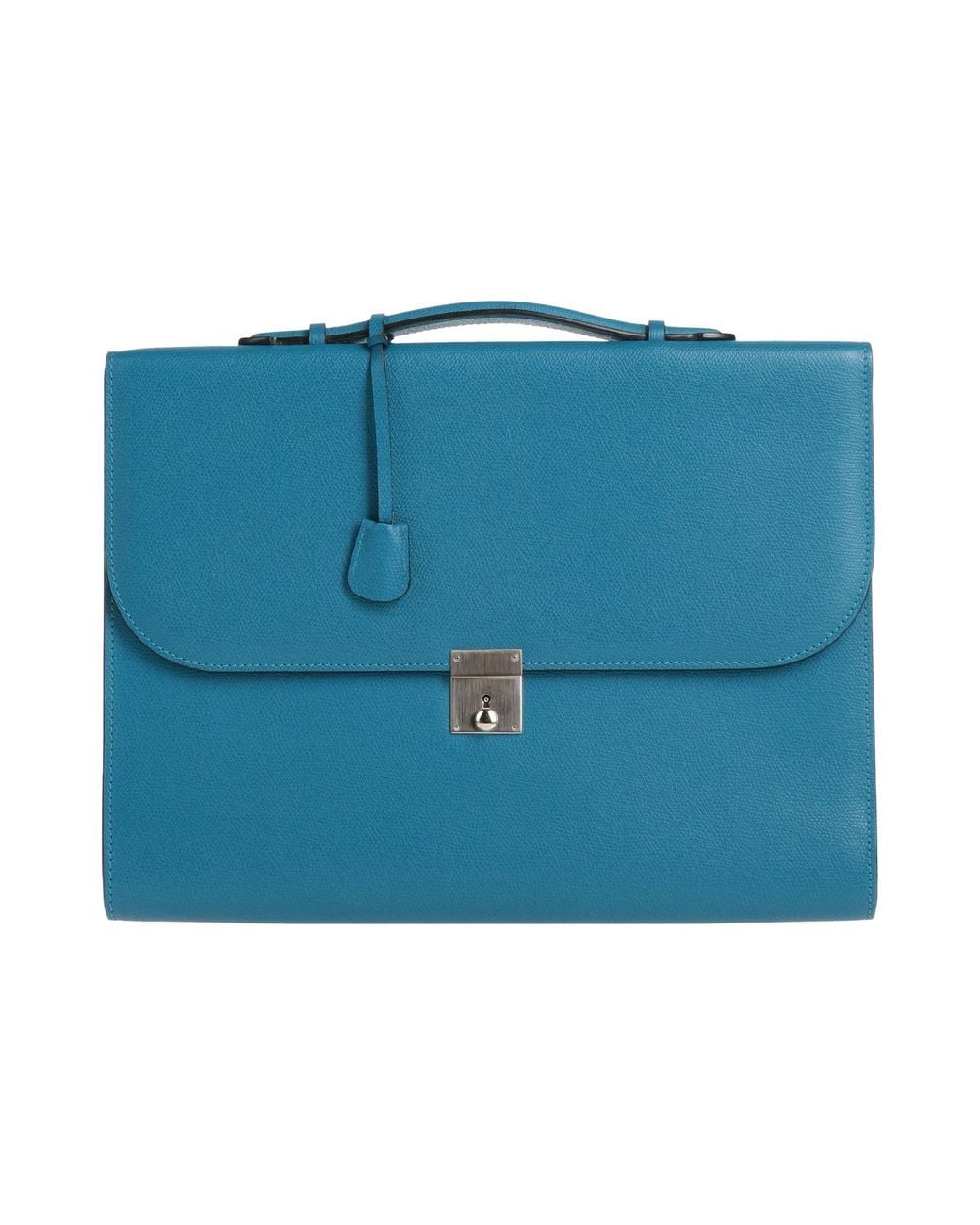 Valextra Blue Clutches for men