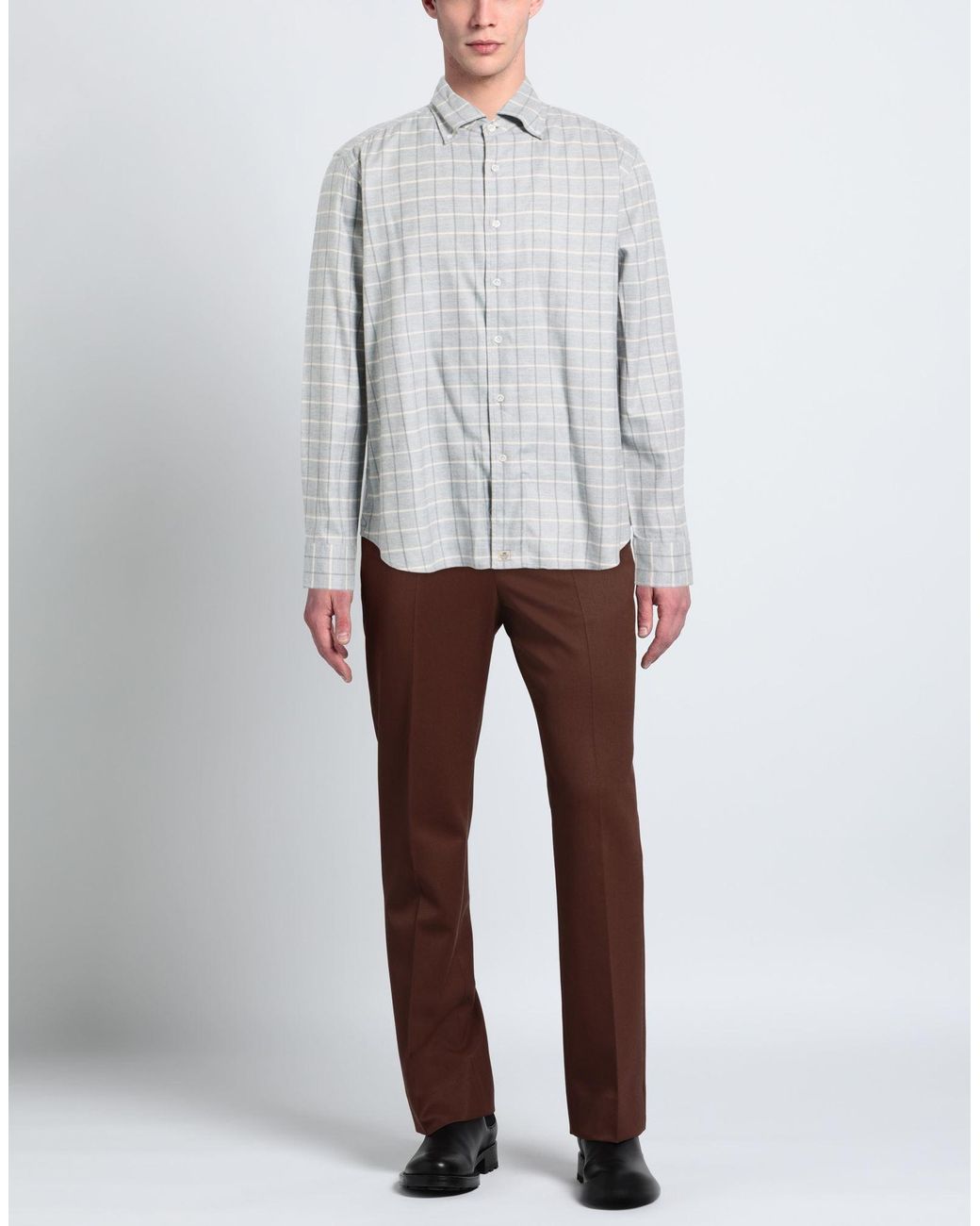 Sonrisa White Light Shirt Cotton, Lyocell for men