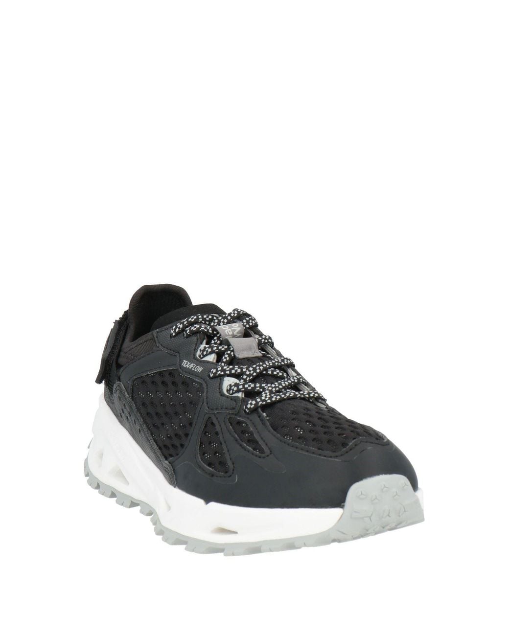 Jack Wolfskin Black Sneakers Textile Fibers