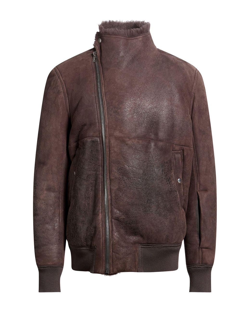Rick Owens Brown Shearling & Teddy for men