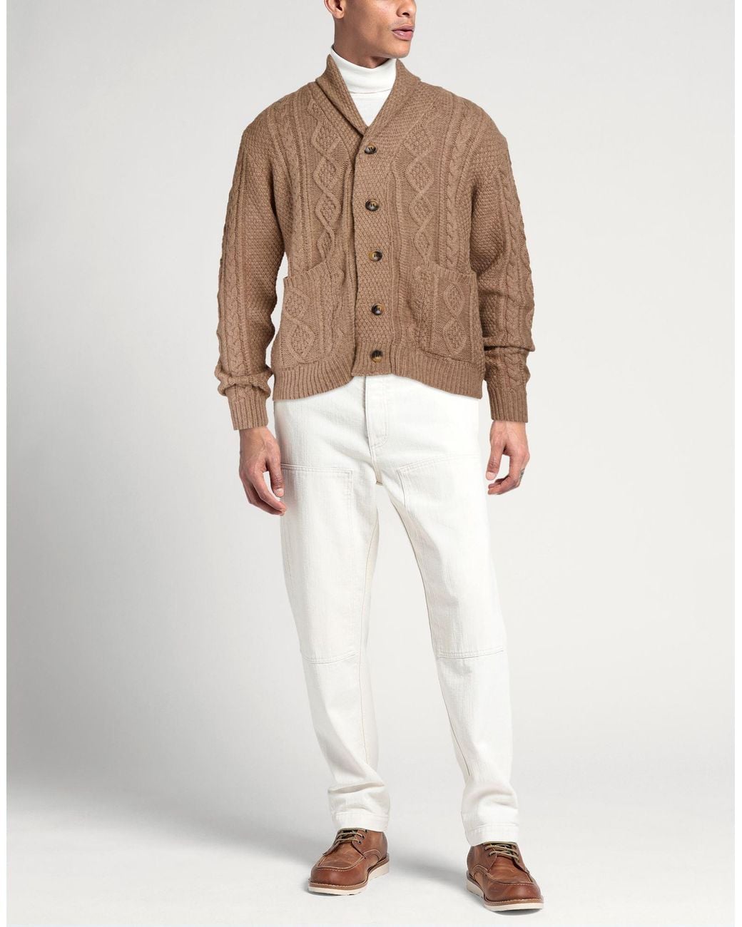 TOOCO Brown Cardigans for men
