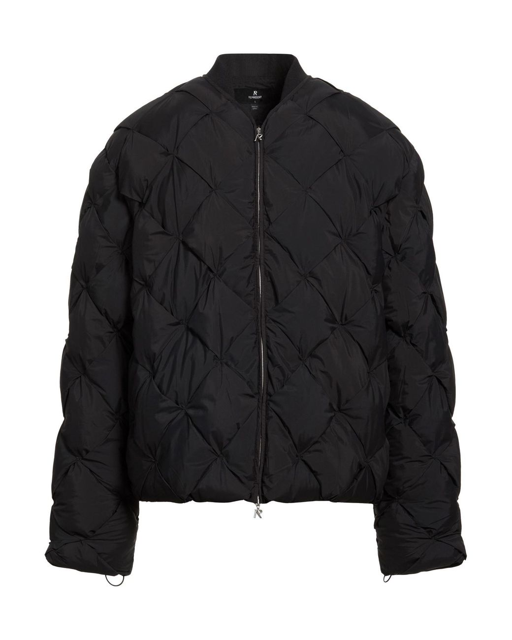 Represent Black Puffer for men