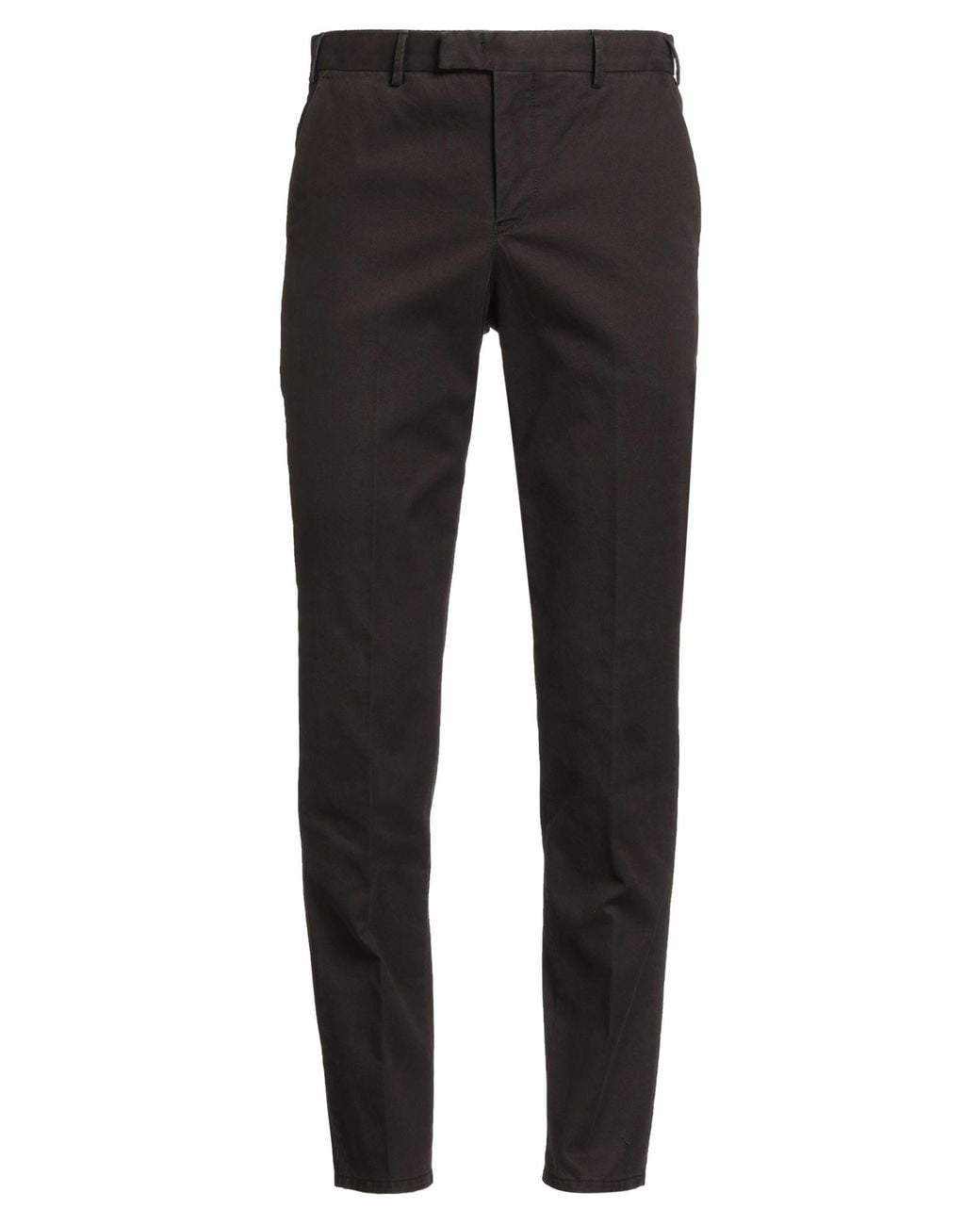 PT Torino Black Dark Pants Cotton, Elastane for men