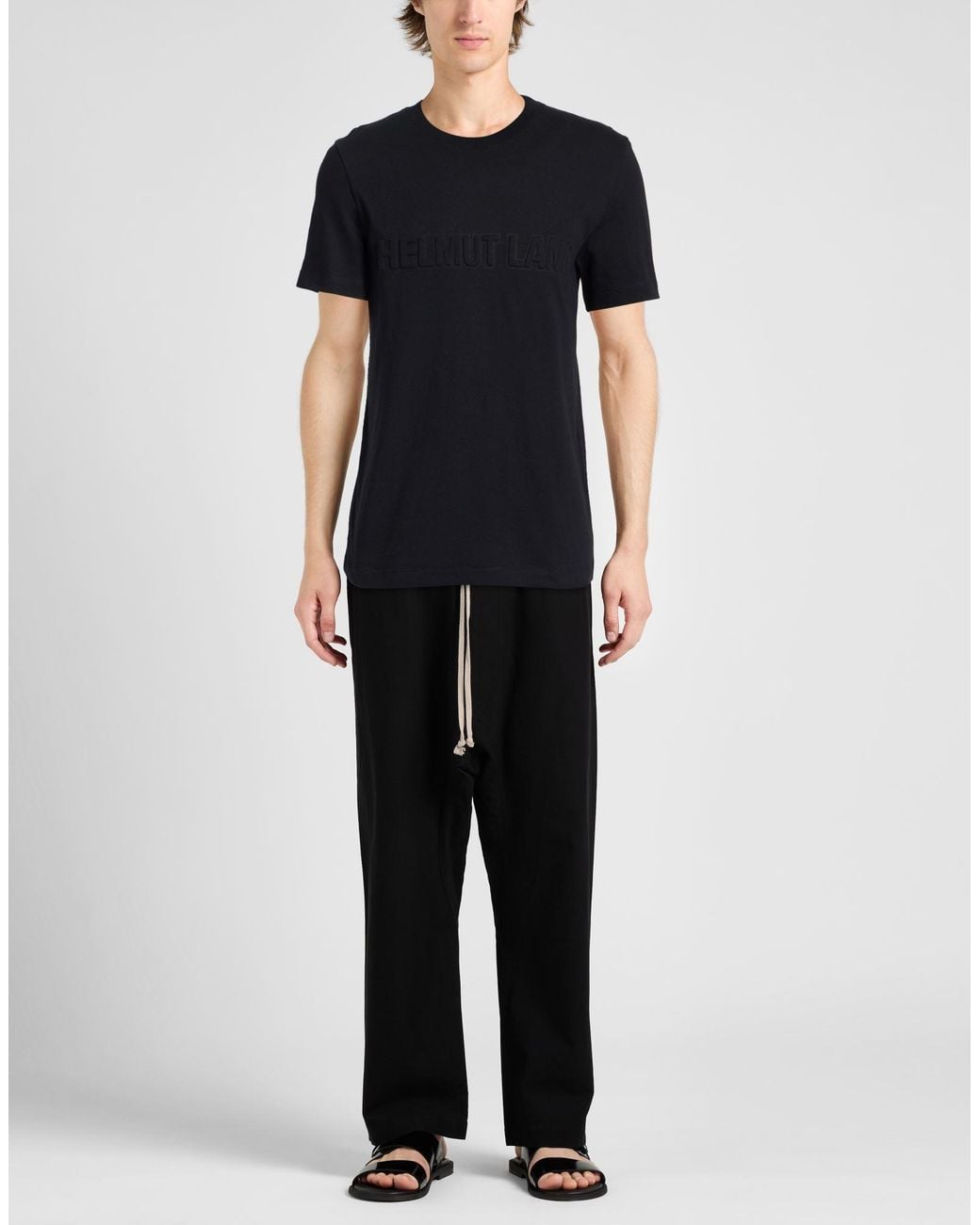 Helmut Lang Black T-Shirt for men
