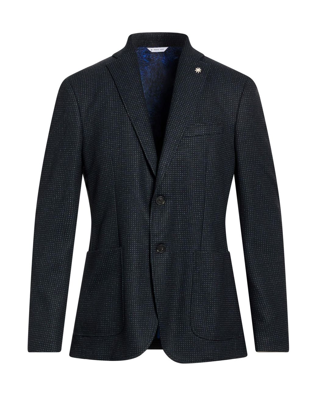 Manuel Ritz Blue Blazers for men