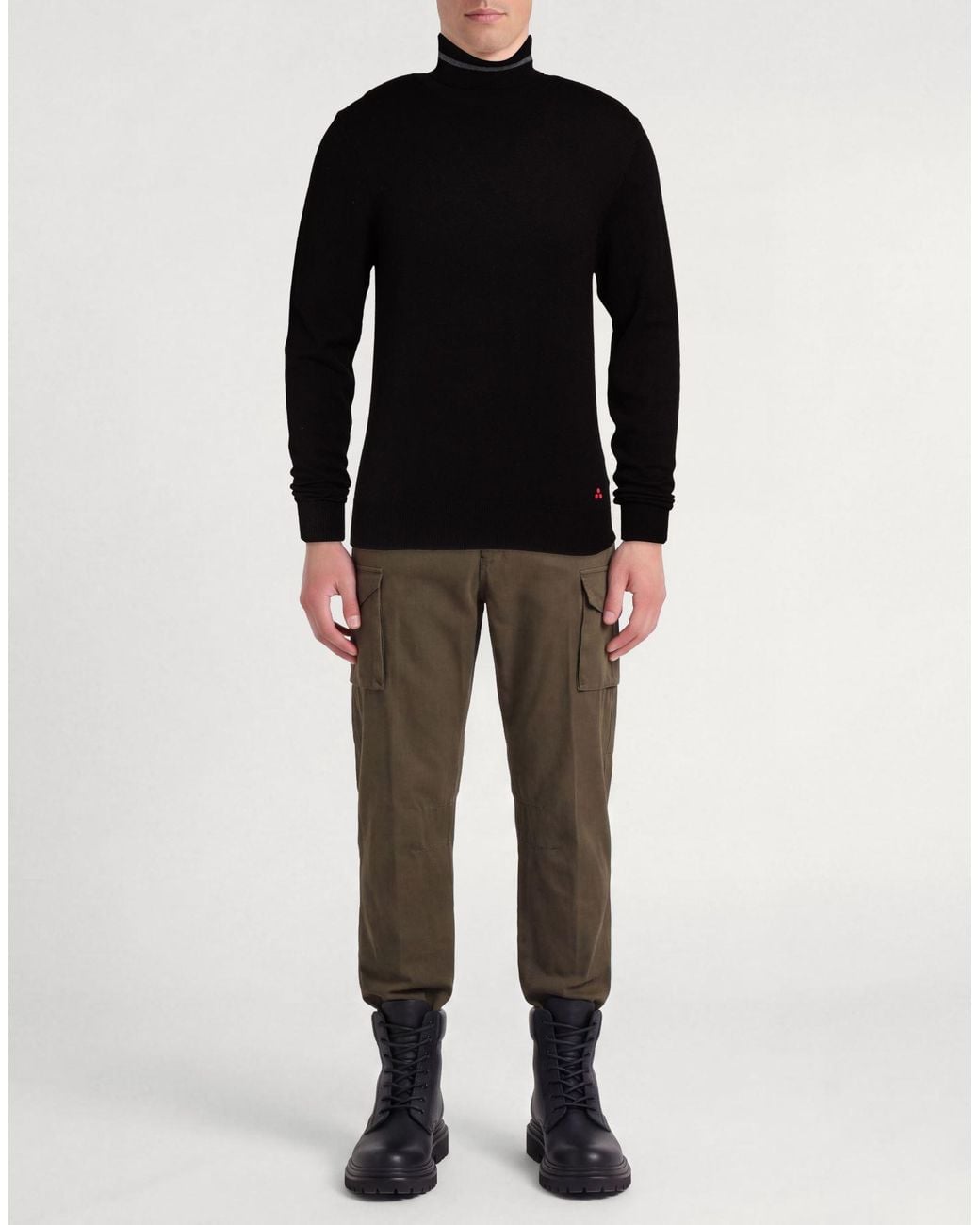 Peuterey Black Turtleneck for men