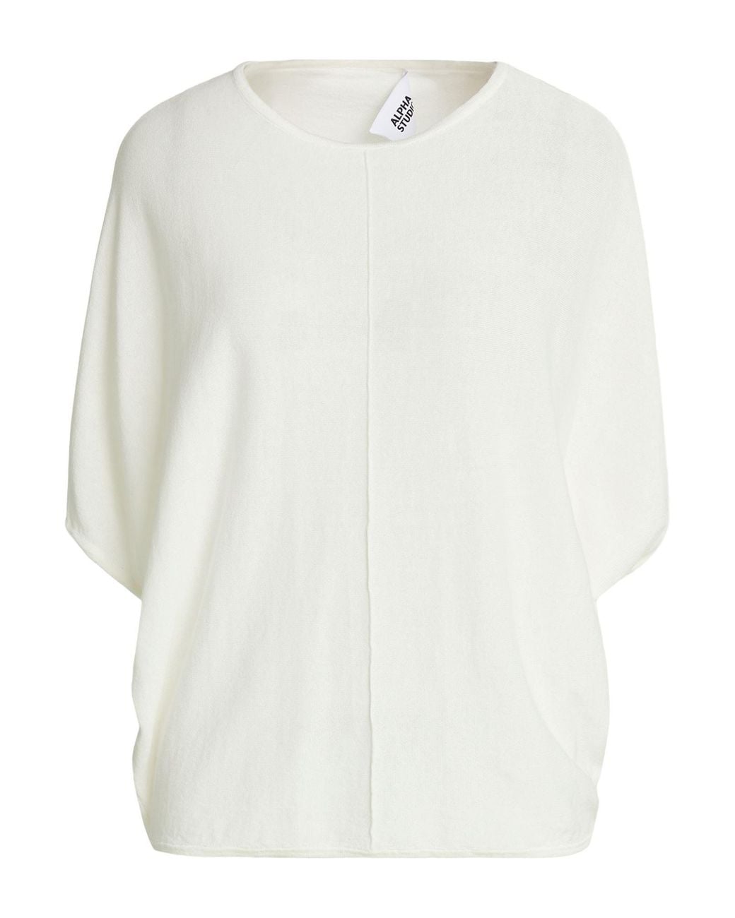 Pullover Alpha Studio de color White