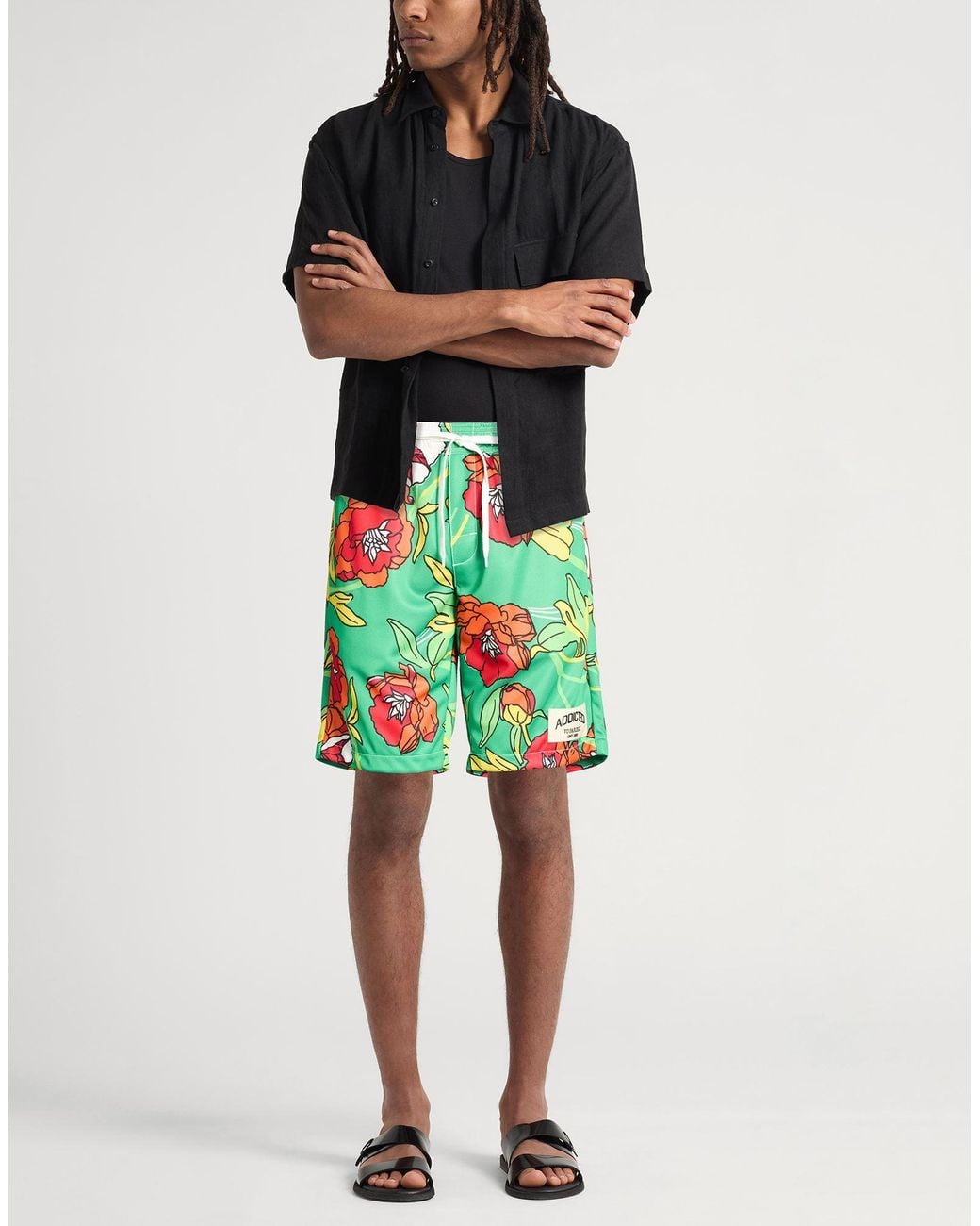P.A.R.O.S.H. Green Shorts & Bermuda Shorts for men