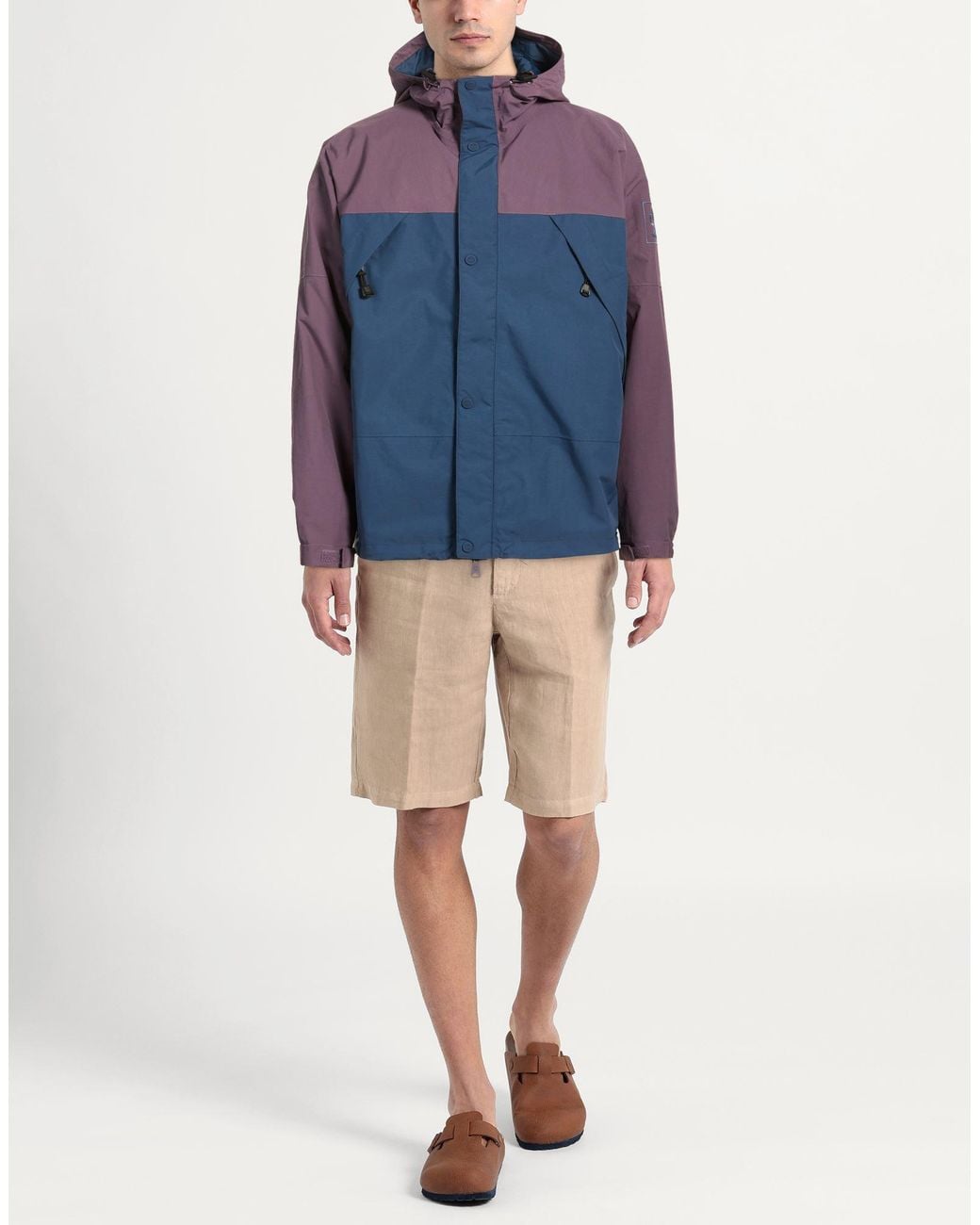 Timberland Blue Jacket Nylon for men