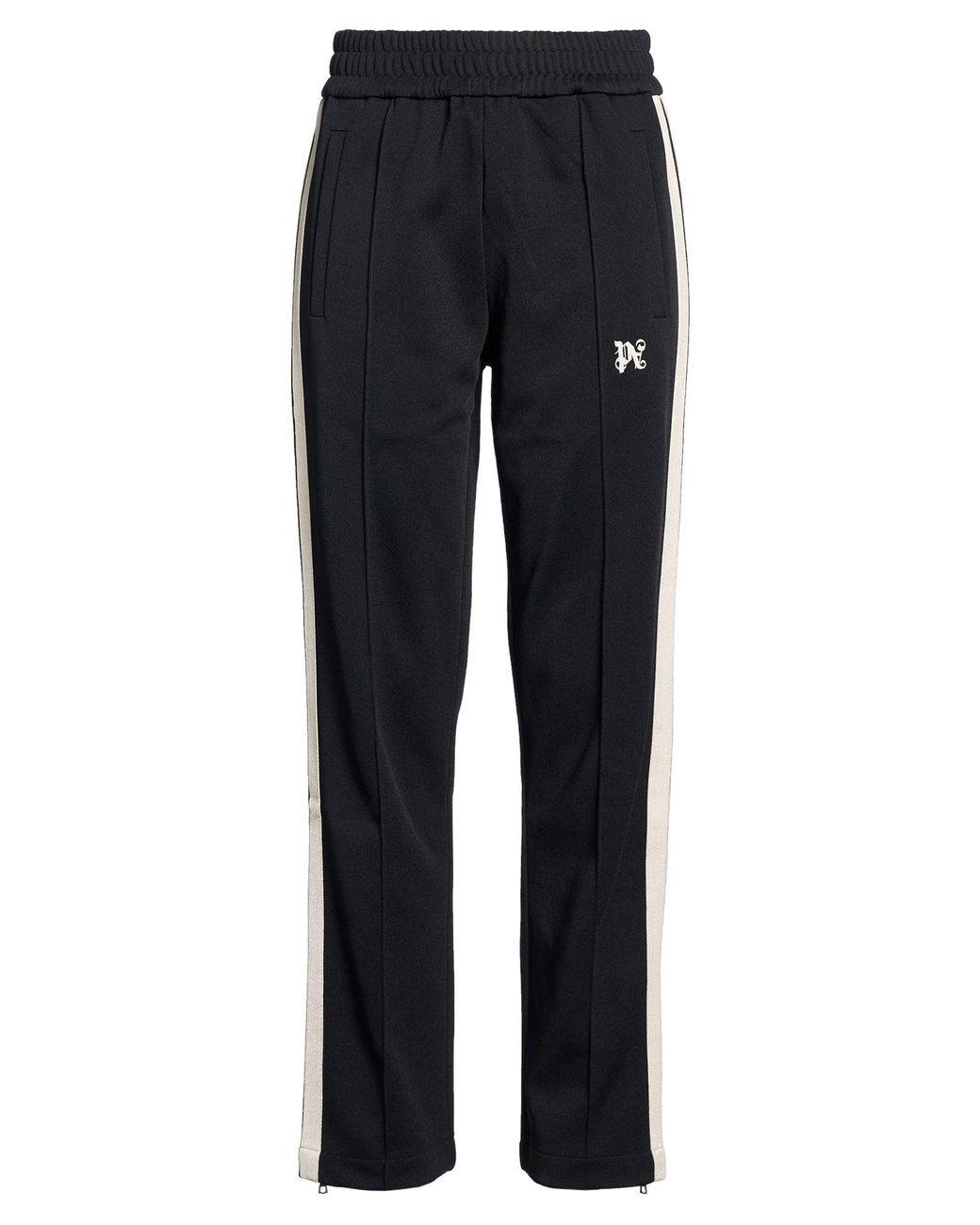 Palm Angels Blue Pants Polyester