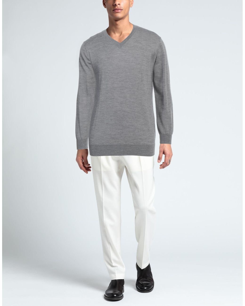 Liu Jo Gray Jumper for men
