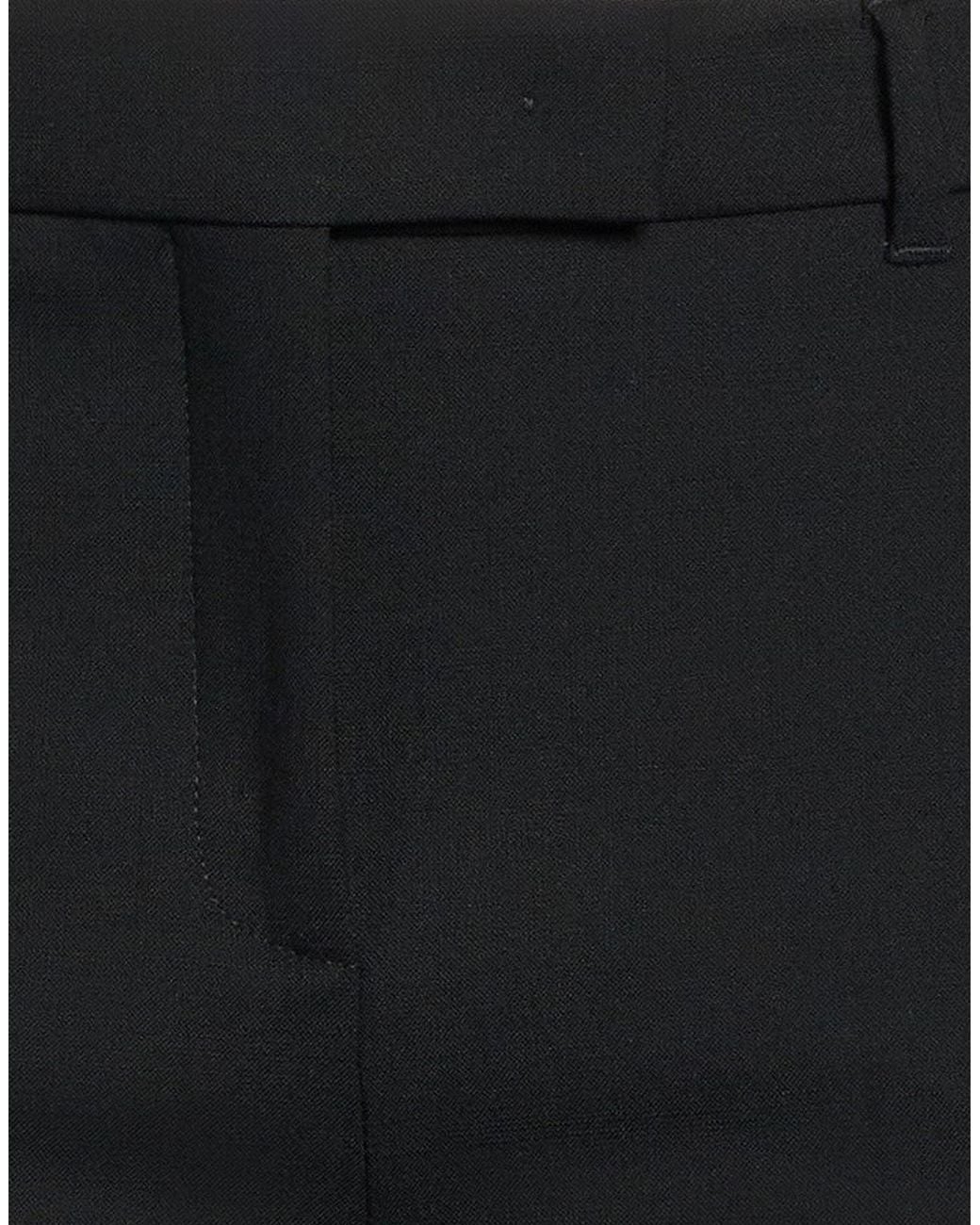 Slowear Black Pants Linen