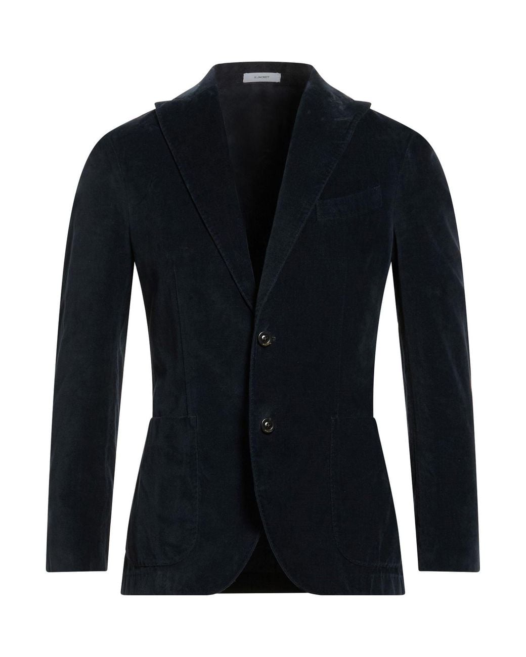 Boglioli Blue Midnight Blazer Cotton for men