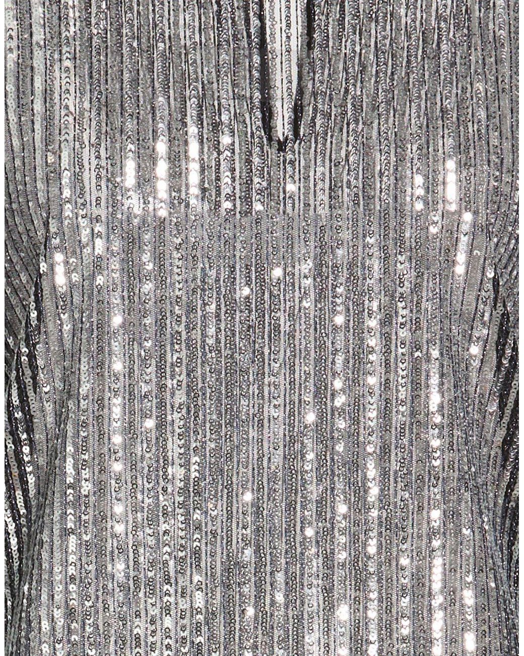 Semicouture Gray Top Polyester