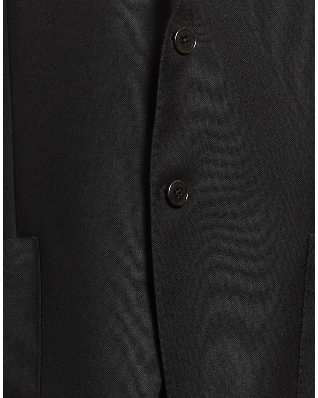 Tombolini Black Blazer Virgin Wool for men