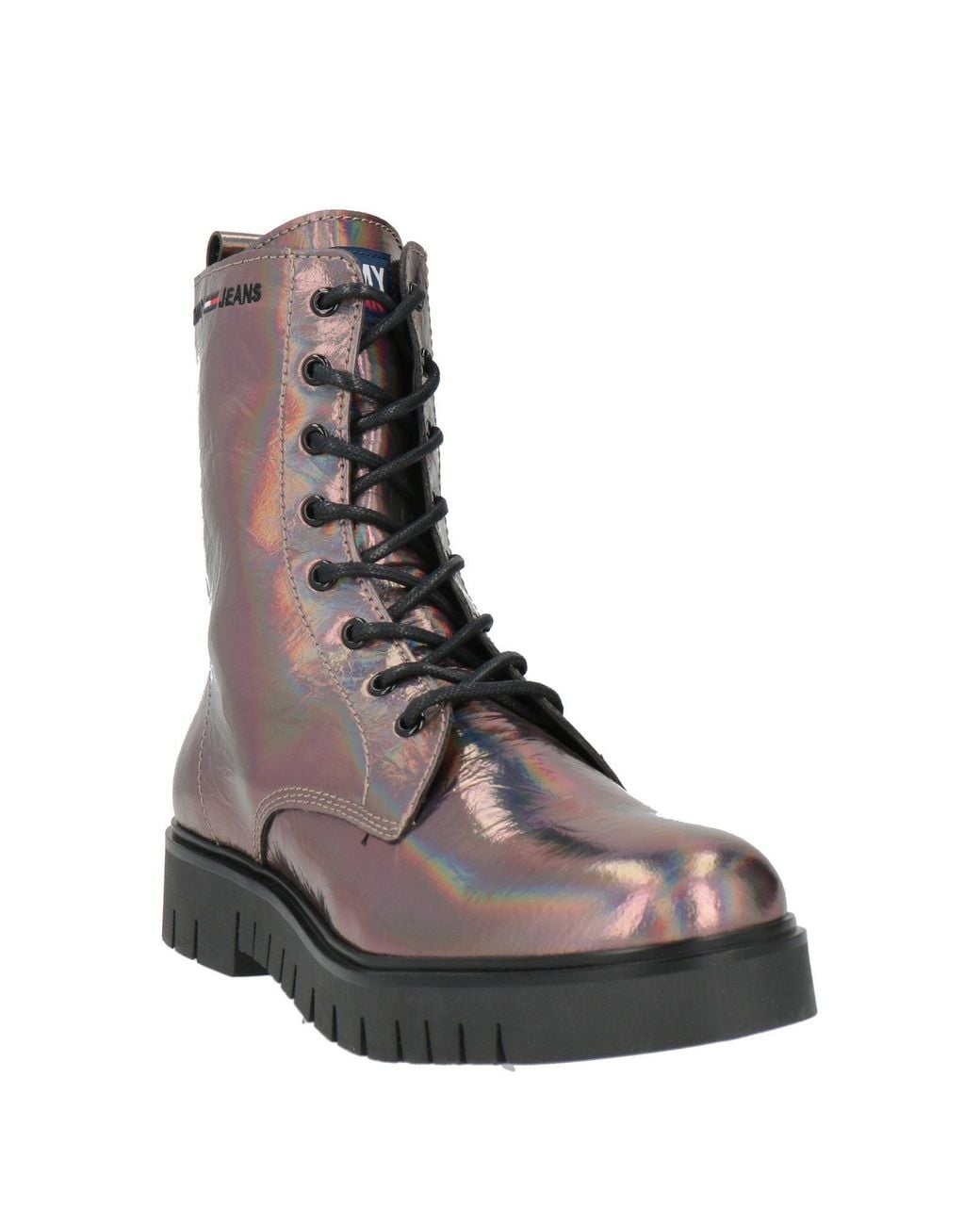 Tommy Hilfiger Brown Ankle Boots Rubber