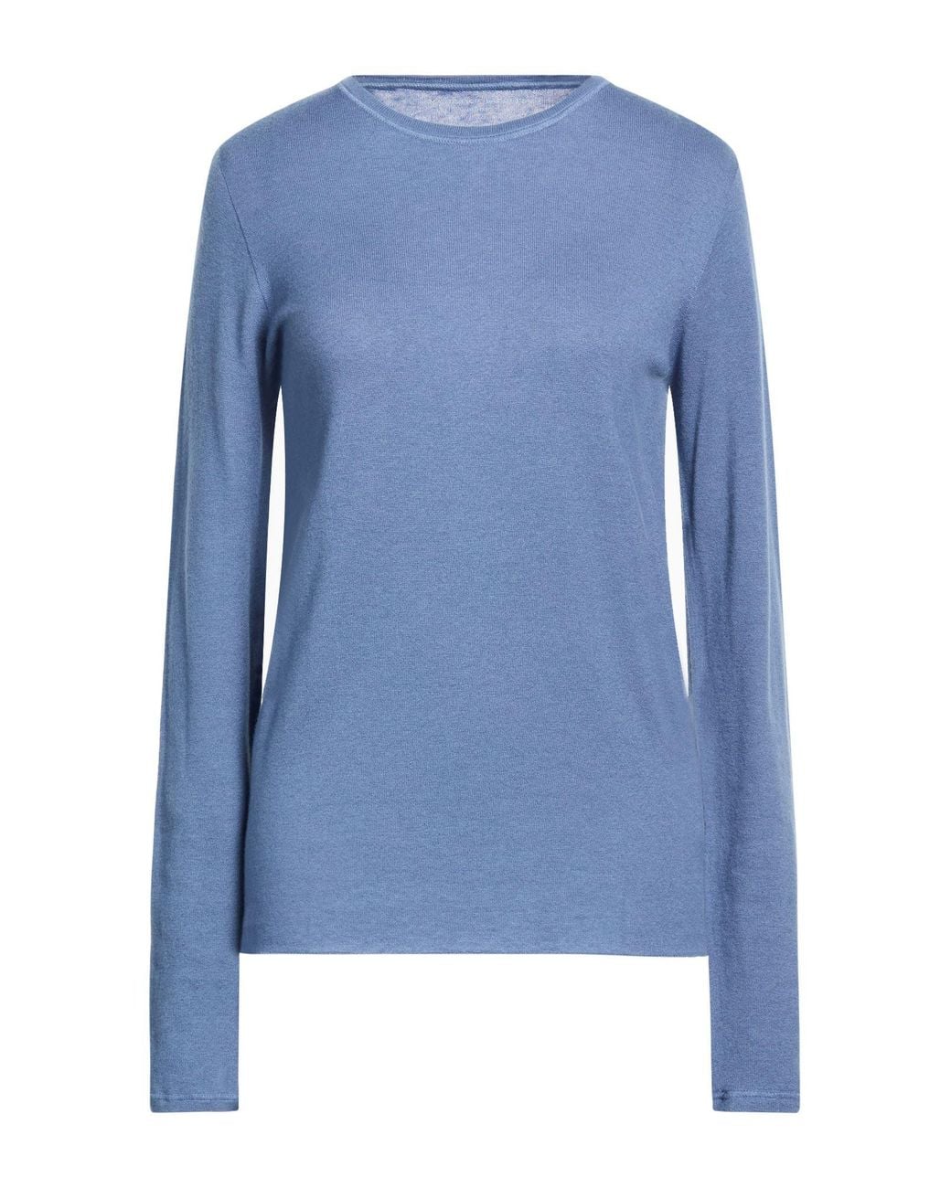 Majestic Filatures Blue Sweater Cashmere