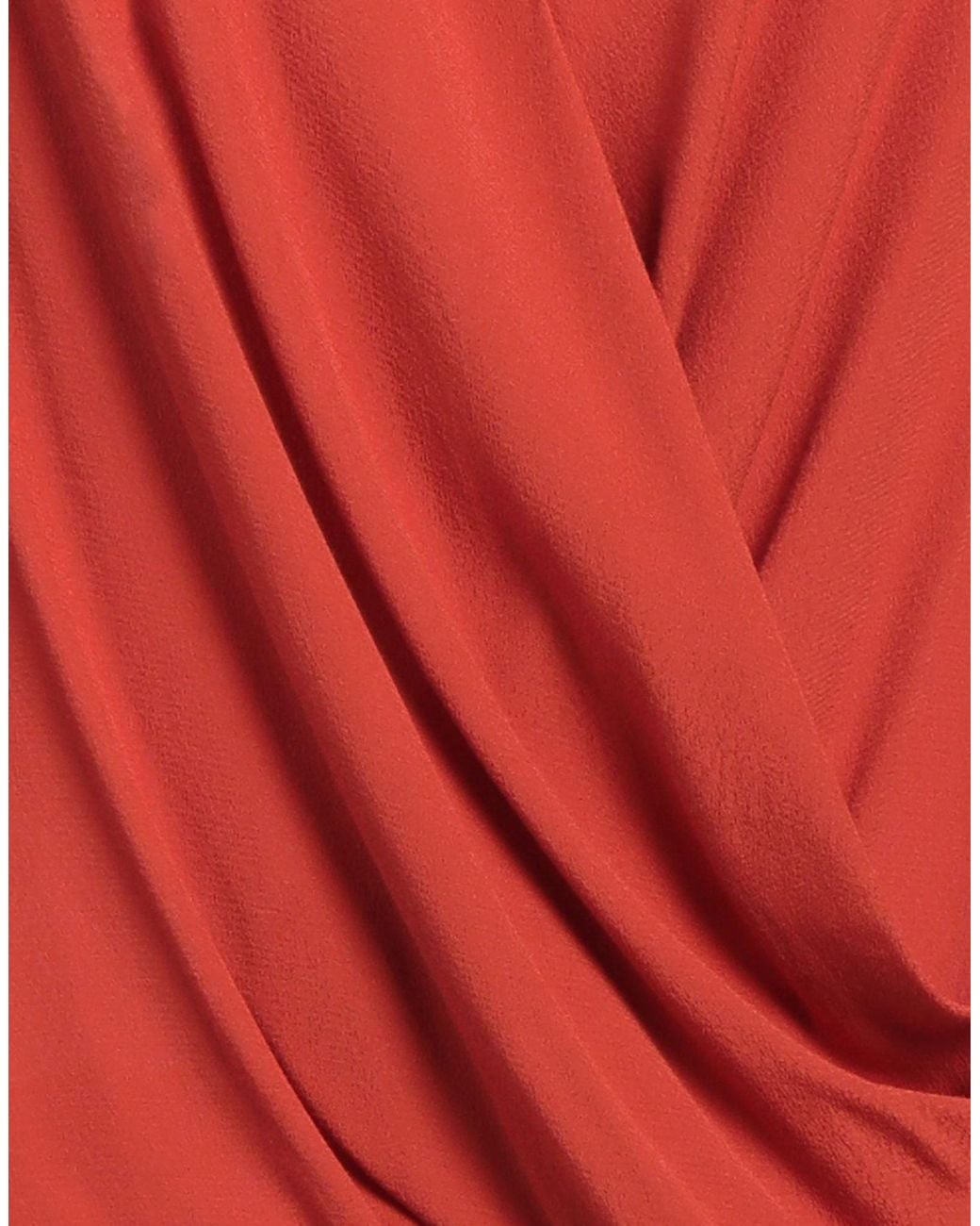 Hanita Red Rust Top Viscose