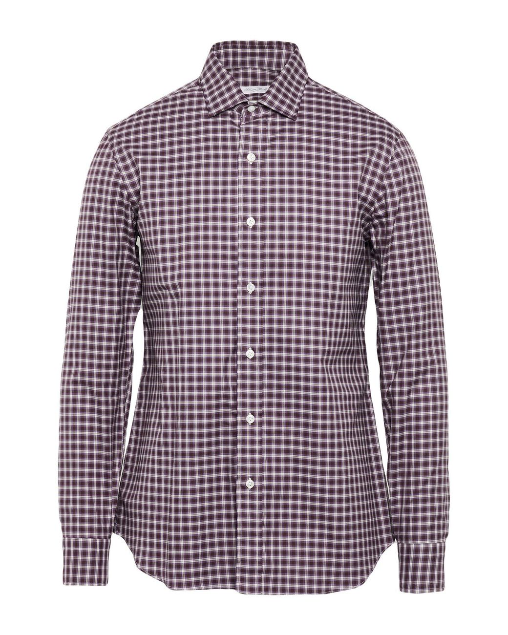 Salvatore Piccolo Purple Shirts for men