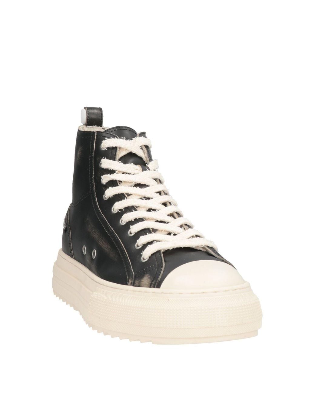 DSquared² Black Sneakers Leather for men