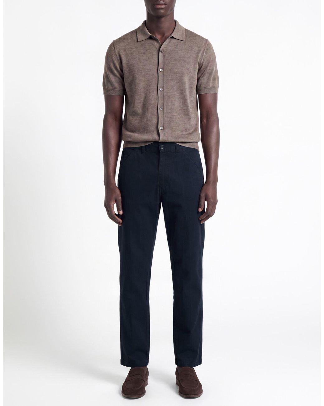 Incotex Blue Pants Cotton for men