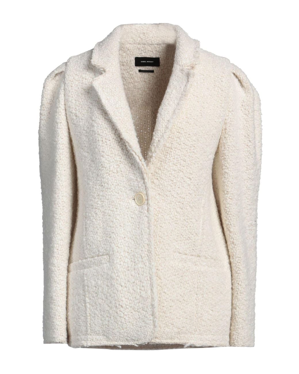 Isabel Marant White Blazer Acrylic, Wool, Polyester