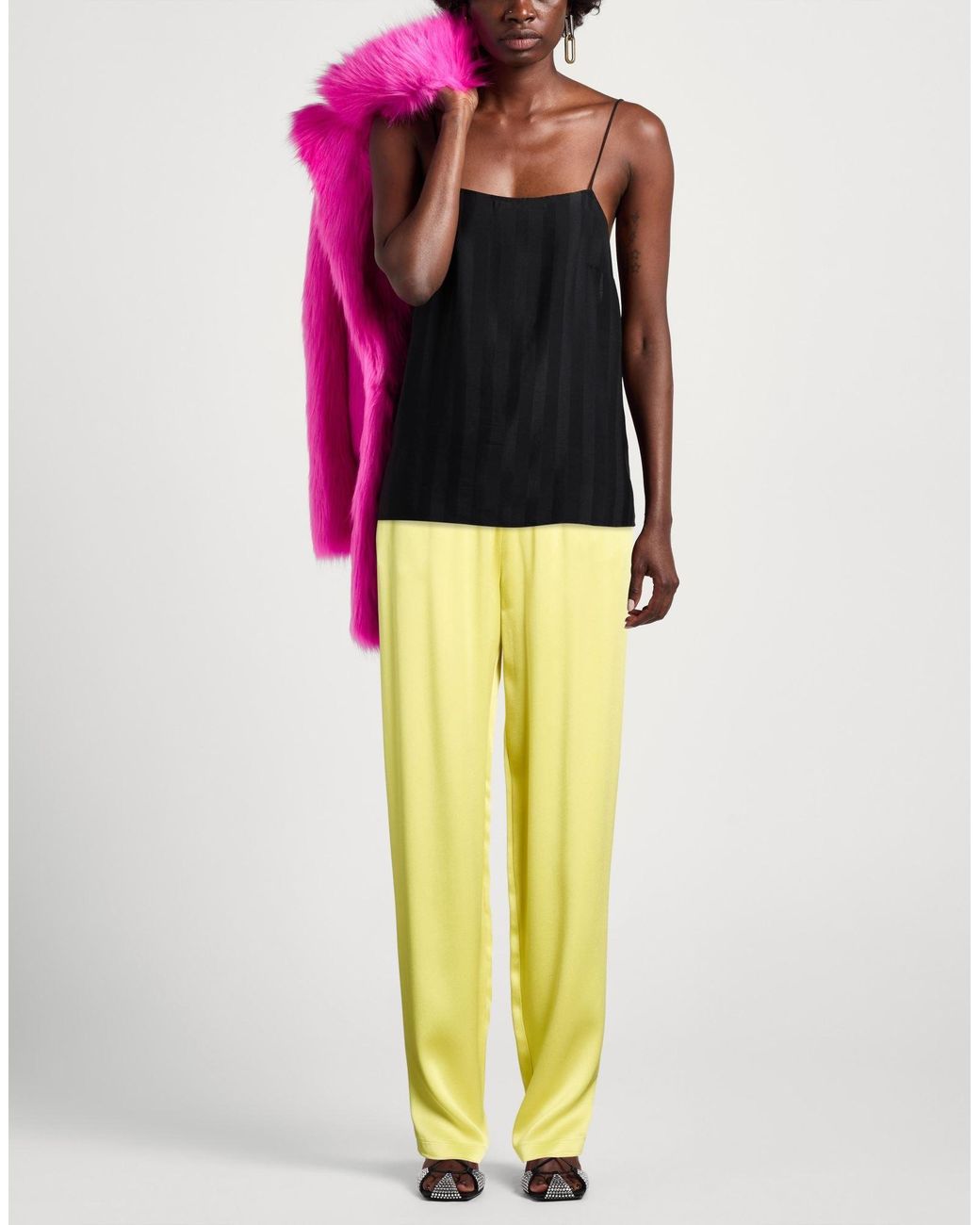 Elisabetta Franchi Yellow Pants