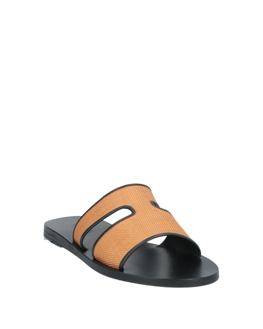 Ancient Greek Sandals Orange Sandals