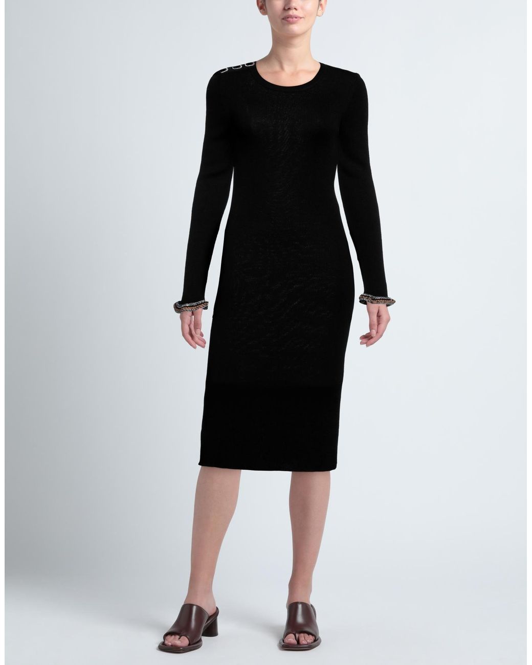 Pinko Black Midi Dress