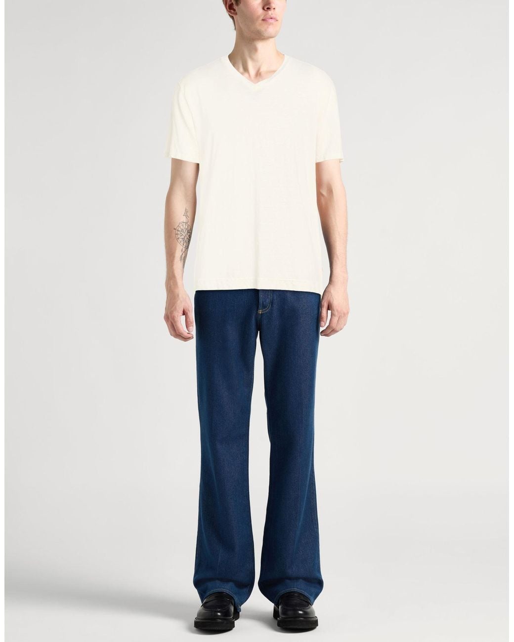 Crossley White T-Shirt for men