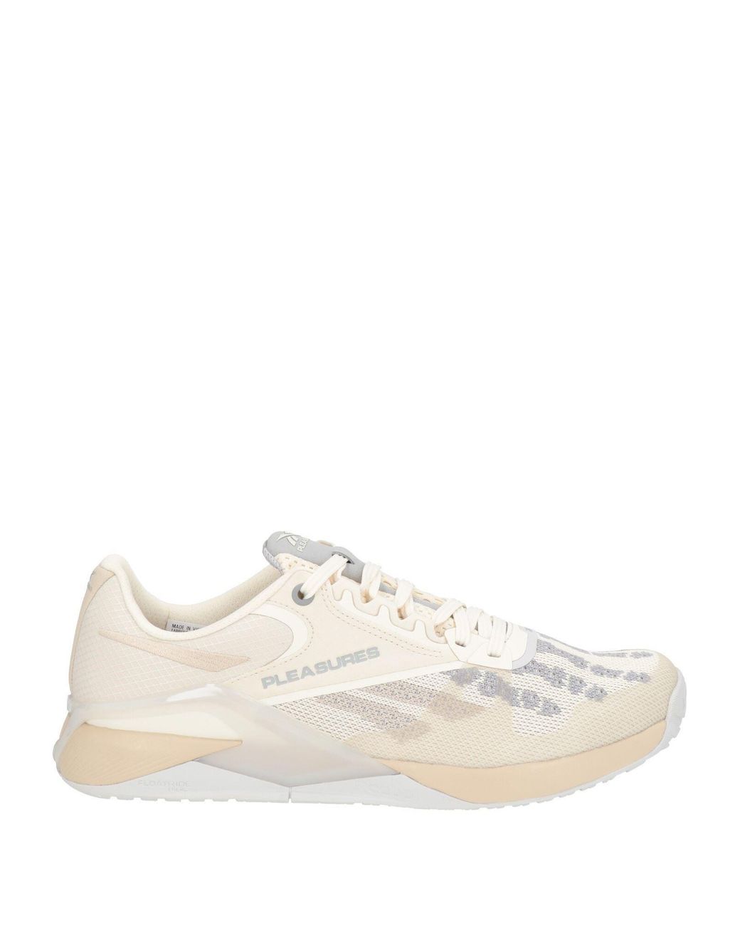 Reebok White Sneakers Textile Fibers for men