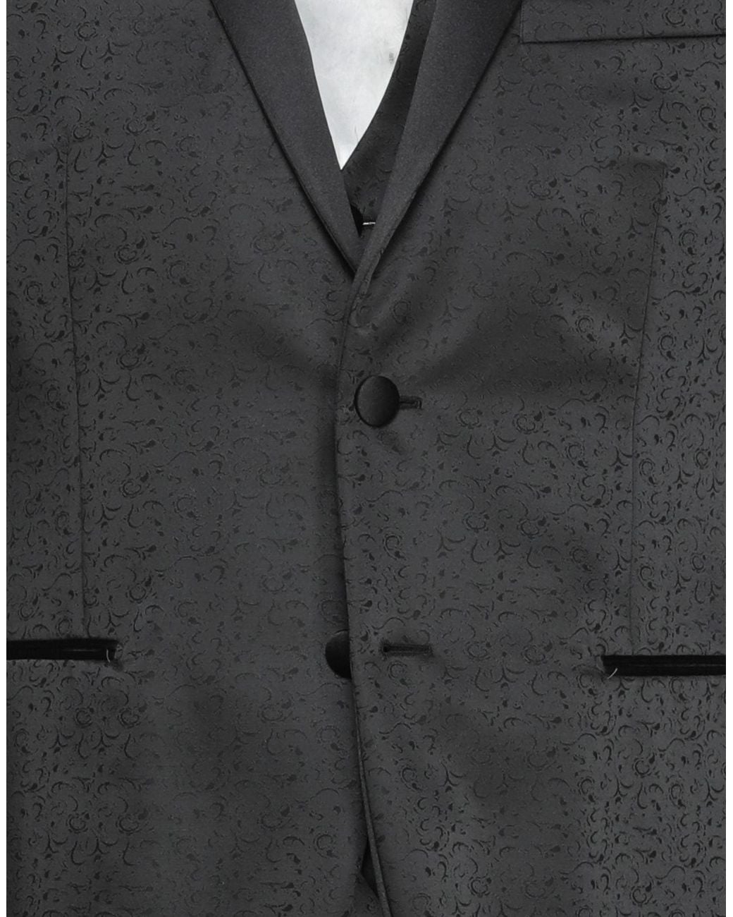 Paoloni Black Suit for men