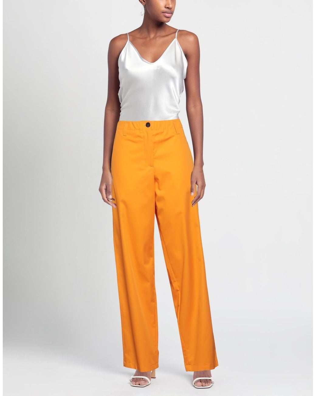 MSGM Orange Pants