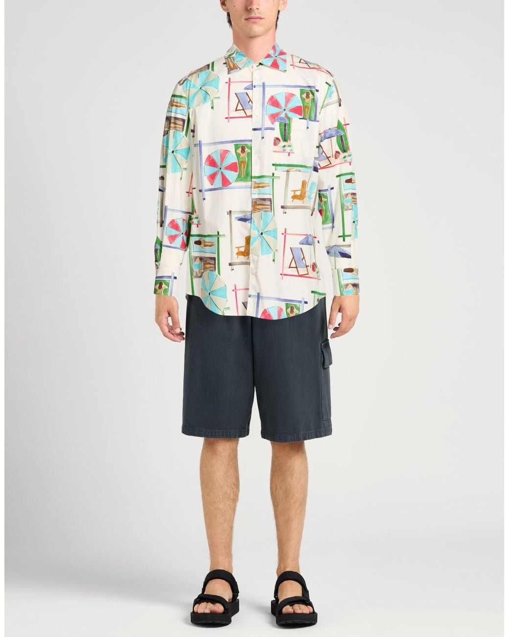Paul & Joe White Shirt Cotton for men