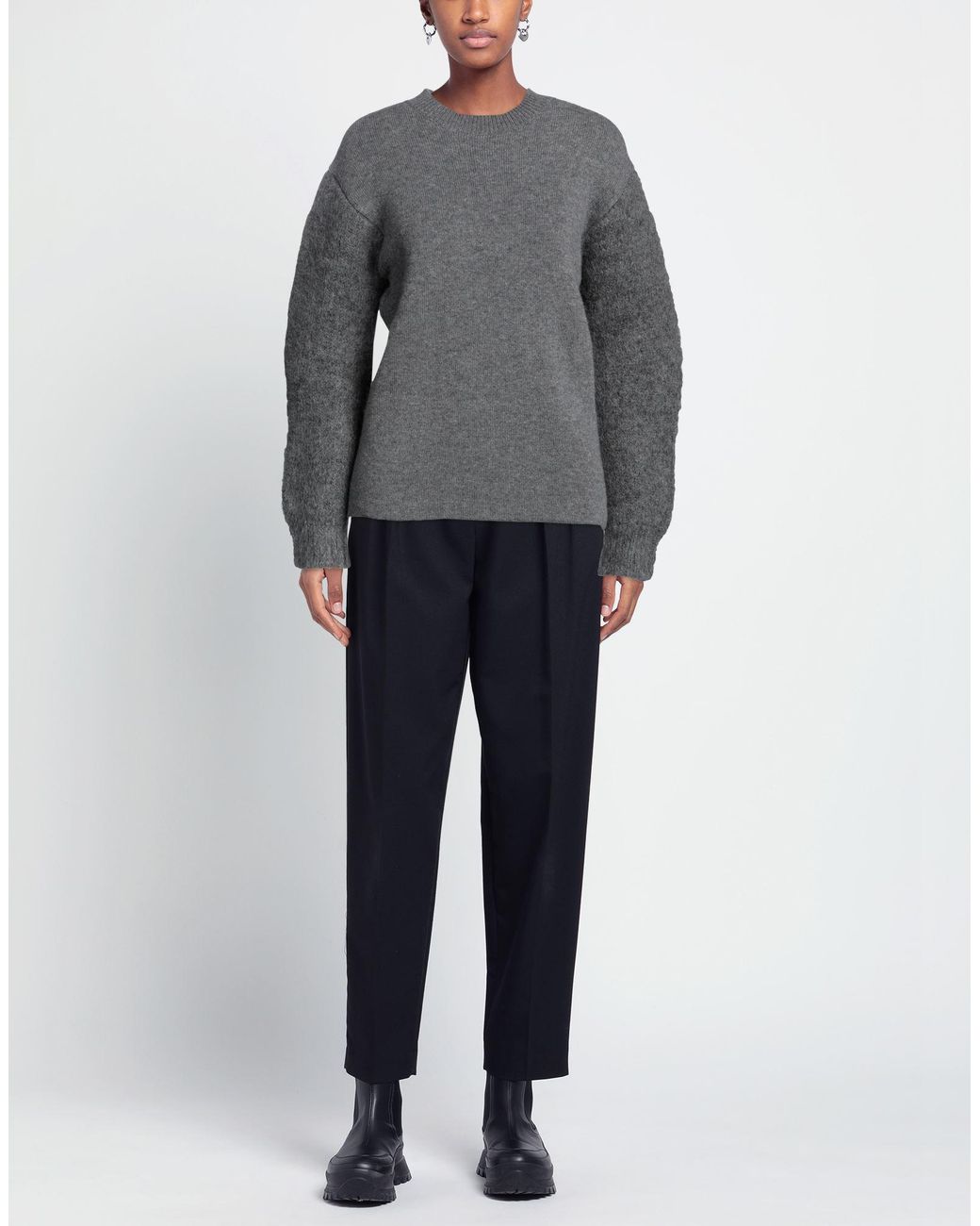 Jil Sander Gray Pullover
