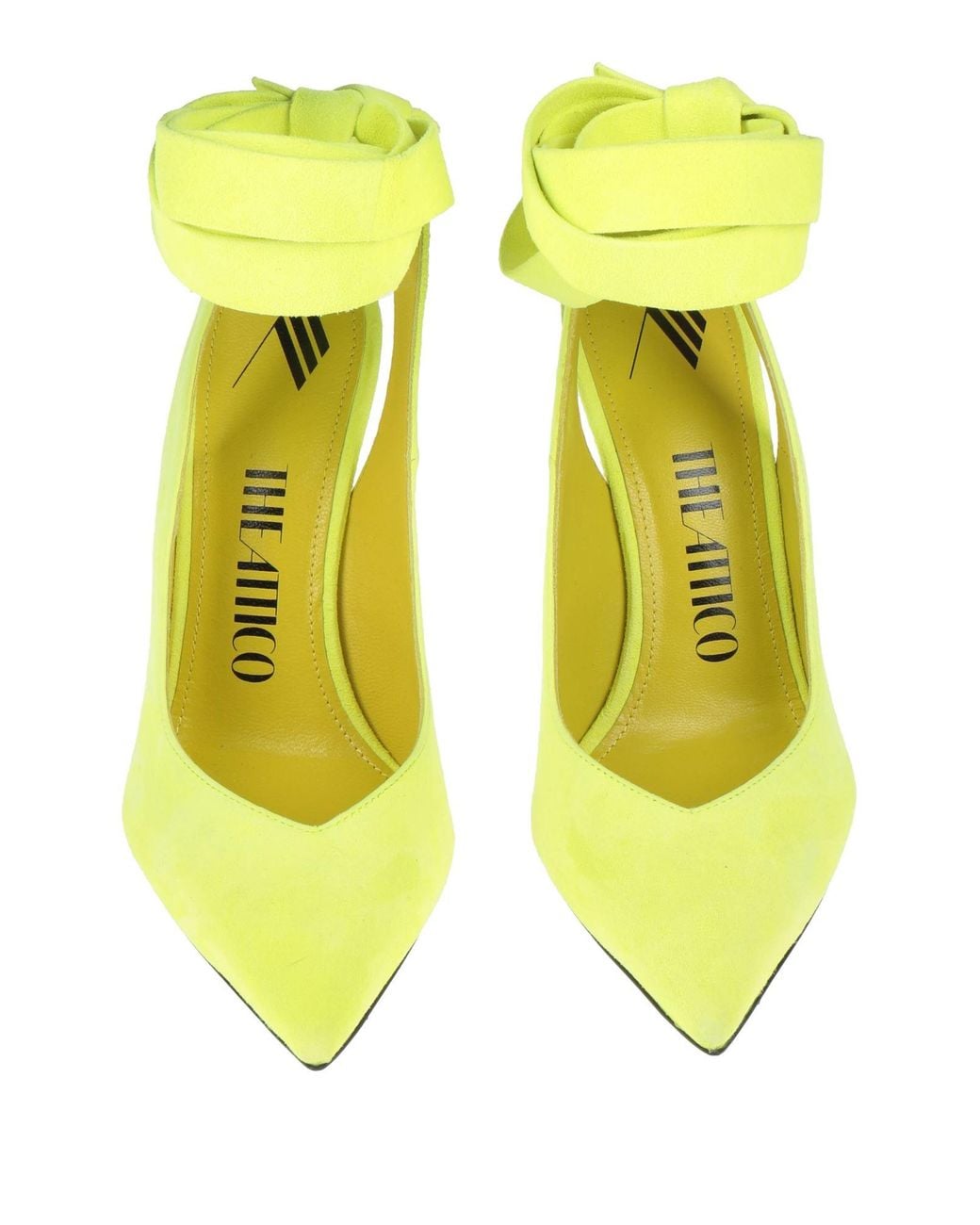 The Attico Yellow Pumps