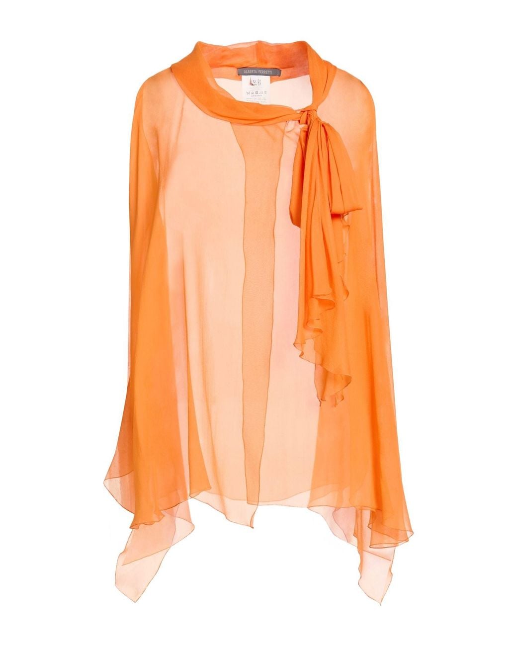 Alberta Ferretti Orange Top