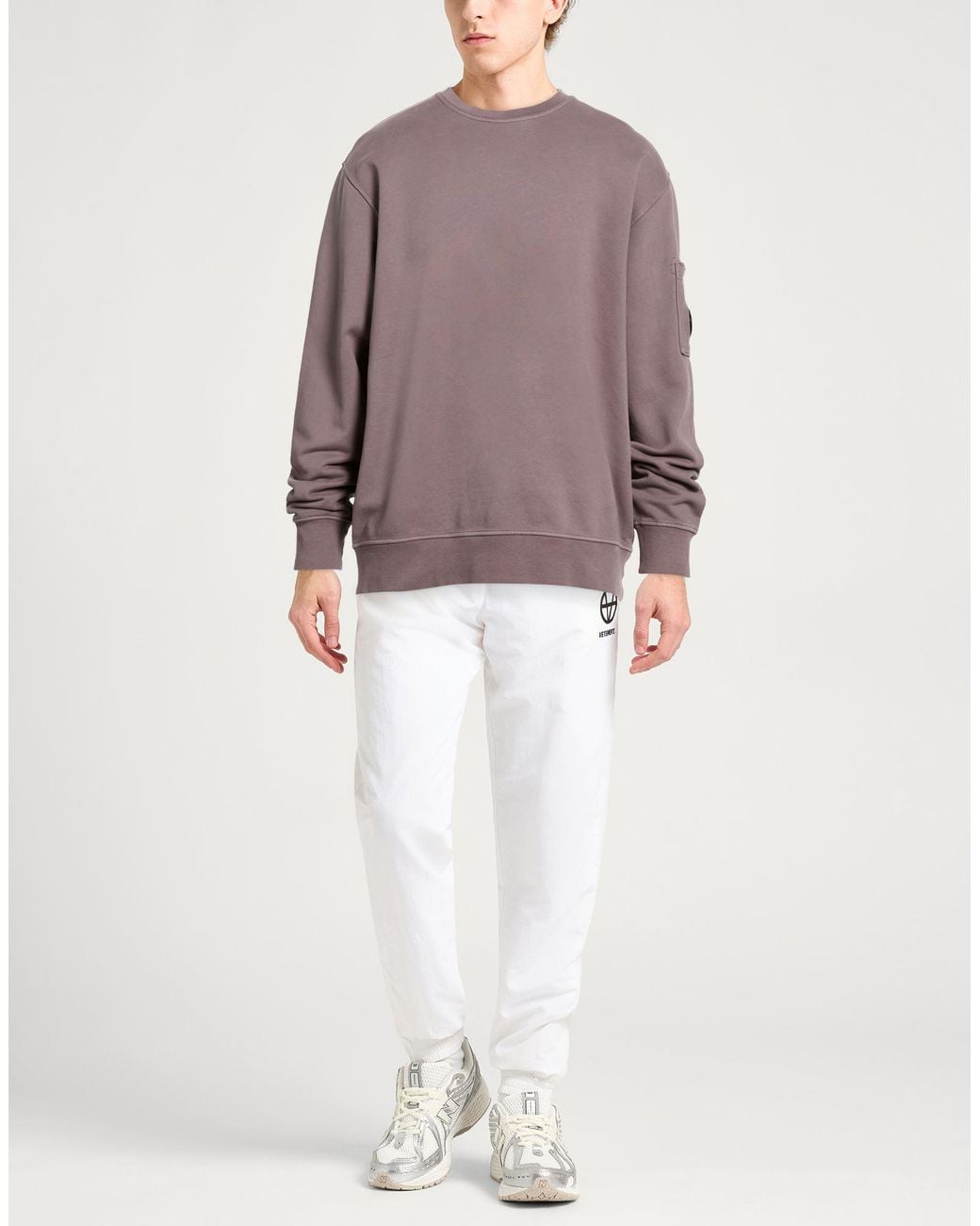 C P Company Brown Sweatshirt Cotton for men